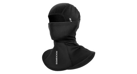 Cache-Cou et Cyclisme Coupe-Vent Doublé Polaire Balaclava noir