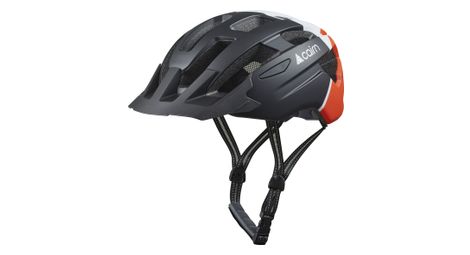 Casco cairn prism xtr ii nero opaco / rosso lucido