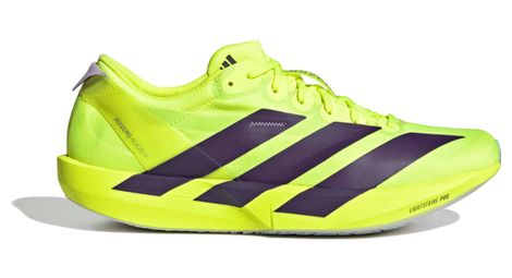 adidas adizero adios 9 yellow purple men s running shoes