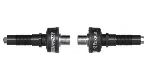 Par de ejes de pedal de medidor de potencia shimano assioma duo