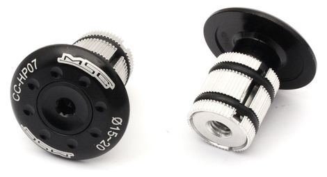 MSC Caps Manubrio Alu NERO