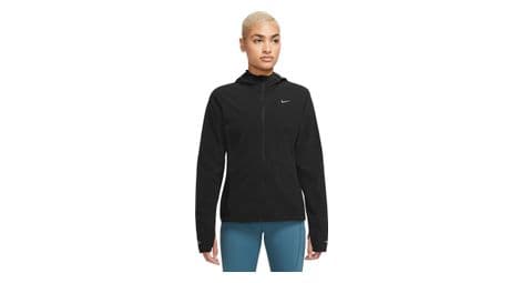 Chaqueta cortavientos nike dri-fit swift uv mujer negra