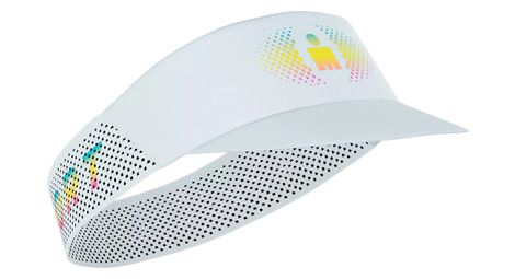 Visera Compressport Pro Racing Ironman 2026 Blanca