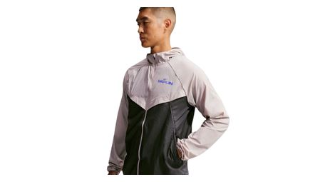Veste Coupe-Vent Nike Stride Berlin Gris Homme