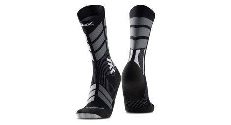 Chaussettes x-socks x-country perform merino crew noir/gris