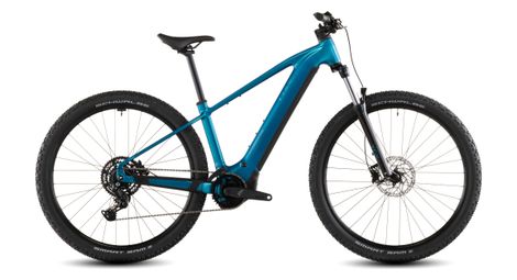 Vtt électrique semi-rigide cube reaction hybrid performance 600 shimano 12v 600 wh bosch 75 nm 27.5 bleu electric 2026