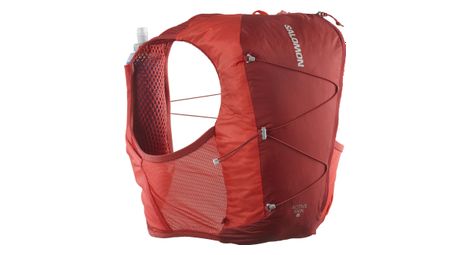 Salomon active skin 8 unisex hydration bag red