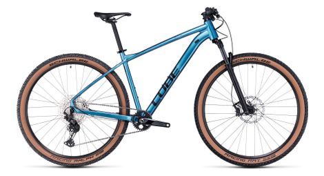 Cube reaction pro hardtail mtb shimano deore/xt 12s 29'' switch blauw paars 2023