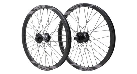 Roues carbone pro pride wave mat moyeu pride control noir 36h