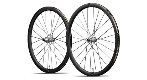 Paire de Roues Reserve 34/37 SL TA Tune 700 mm | 12x100 - 12x142 mm | Centerlock | Noir