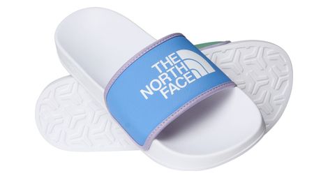 Claquettes the north face base camp slide iii blanc/bleu/vert femme