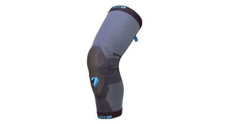 seven project lite knee grips gray blue