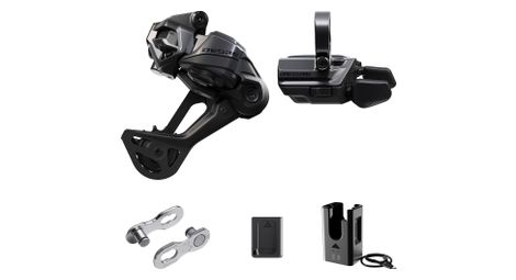 Kit upgrade shimano deore di2 rd-m6250-sgs (chape longue) / sw-m6250-r 12v