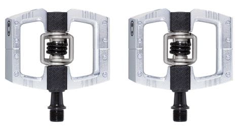 Crankbrothers pedales mallet dh high polish silver - ltd