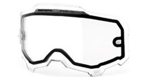 Ecran de rechange 100 double ecran ventile armega transparent