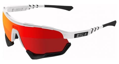 Scicon sports aerotech scn pp xxl lunettes de soleil de performance sportive (scnpp multimorror rouge/luminosité blanche)