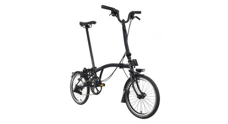 Vélo Pliant Brompton C-Line 6 Vitesses Guidon Haut Noir