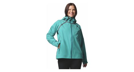 Veste imperméable femme columbia reign no shine bleu