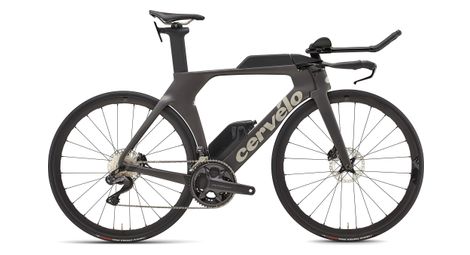 Vélo de Triathlon Cervélo P5 Shimano Ultegra Di2 12V 700 mm Noir