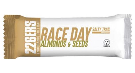 226ers race day salty trail almond energy bar 40g