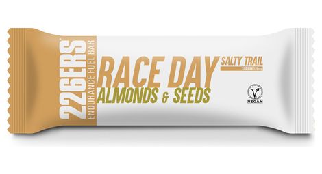 226ers race day salty trail almond energy bar 40g