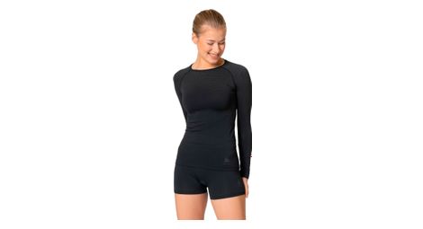 T shirt manches longues femme odlo performance light eco noir