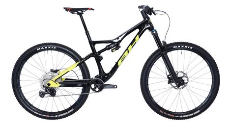 Bh lynx trail carbon 9.0 shimano deore xt 12v 29'' bicicleta de montaña con suspensión total negro/amarillo 2022 - producto renovado