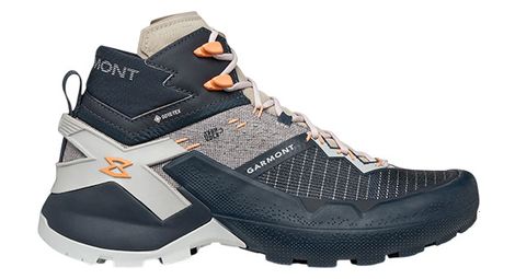 Zapatillas de aproximación Garmont 9.81 Onyx Mid Gore-Tex Gris/Azul para mujer