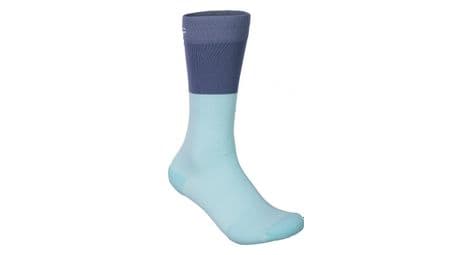 Paire de chaussettes poc essential full length bleu calcite / vert apophyllite