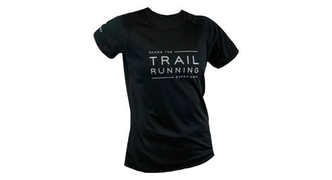 Raidlight trail activ women's short-sleeved jersey black l