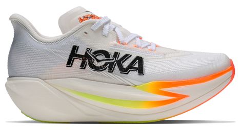 Chaussures Running Hoka Cielo X1 3.0 Blanc/Orange Unisexe