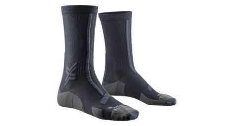 Chaussettes x-socks trailrun discover crew noir/gris foncé