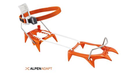 Crampones Petzl Leopard Leverlock Fil Naranja