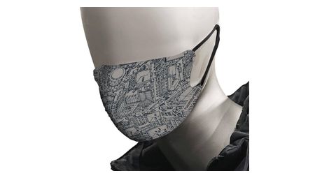 Masque tucano urbano rina graphic gris lot de 2