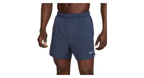 Pantalones cortos nike dri-fit challenger de 5 pulgadas azules para hombre