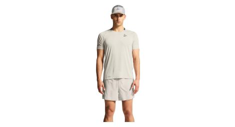Maillot de manga corta craft pro hypervent gris claro hombre