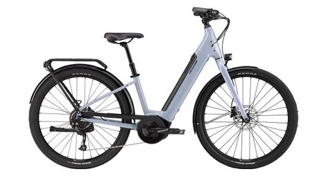 Vtc electrique cannondale adventure neo 3 1 eq low step microshift 9v 400 wh 27 5 bleu