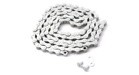 Chaîne bmx khe m-wave inoxydable argent