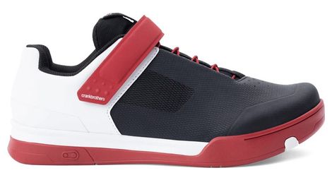 Chaussures vtt crankbrothers mallet speedlace rouge / noir / blanc edition limitée