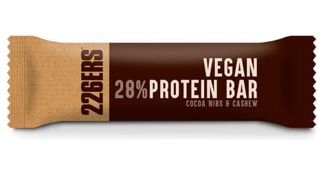 Barre protéinée 226ers vegan protein bar cacao/noix 40g