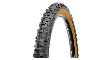 Pneu vtt 27.5 x 2.25 deli ts tanwall noir flanc marron renfort anticrevaison 1.3mm (57-584) (650b)