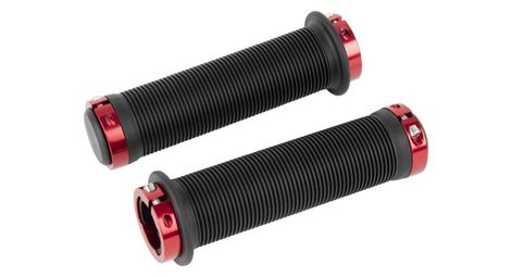 Position one bmx 130mm zwart/rood grips