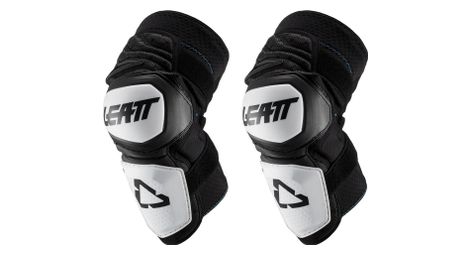 Genouilleres courtes leatt enduro blanc noir