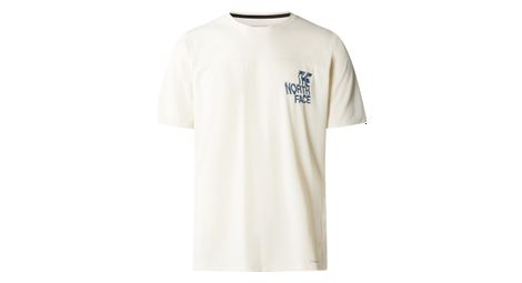 T shirt the north face sunriser blanc