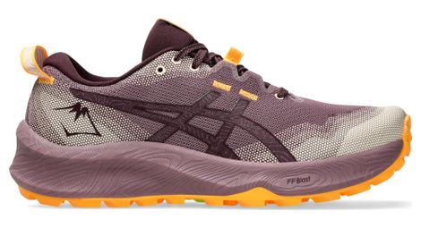 Zapatillas de trail para mujer asics gel-trabuco 12 violeta/naranja