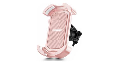 Support de téléphone anti-choc pour vélo  rose