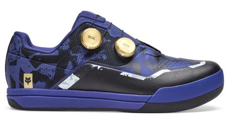 Chaussures vtt fox union boa goldstone limited edition noir/violet homme