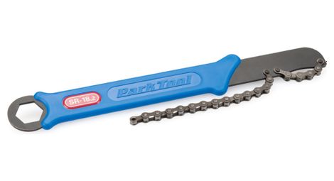 Park tool sr-18.2 removedor de látigo / piñón de cadena para engranajes fijos de 1/8 y velocidad única