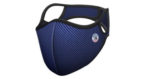 Masque anti-pollution réutilisable frogmask bleu 