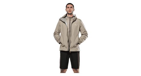 Veste impermeable salewa puez gore-tex 3l beige homme